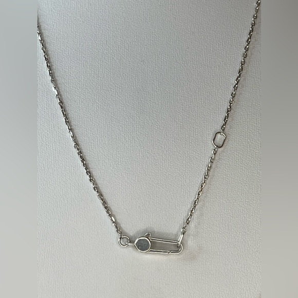 GUCCI Logo 925 Sterling Silver Pendant Necklace - Picture 4 of 7